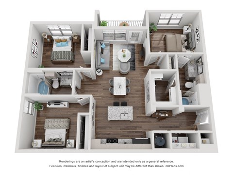3 Bedroom_Gallium_C1